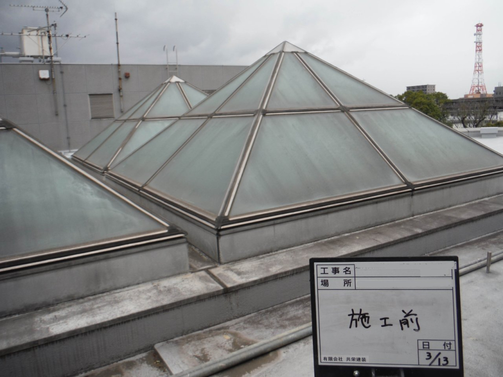 美術館ＴPシーリング改修工事　施工前